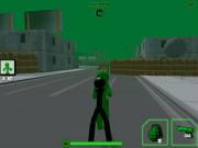 Žaidimas „Stickman Zombie“ šaudymas 3D internete