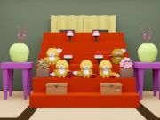 Žaidimas „Hinamatsuri“ pabėgimo žaidimas internete