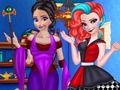Žaidimas Elsa ir Anna Cosplay  internete