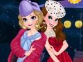 Žaidimas Anna ir Elsa Kokteilių Suknelės  internete