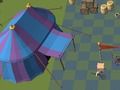 Žaidimas „Blocky Fantasy Battle Simulator“ internete