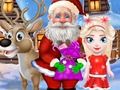Žaidimas Išsaugoti sužeista Santa ir Kalėdų Elk  internete