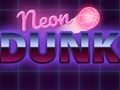 Žaidimas Neono dunk internete Žaidimas Neono dunk internete