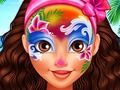 Žaidimas Okeanijos princesė Moana veido dailė  internete