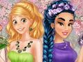 Žaidimas Pavasario Princesės suknelių spalvos  internete