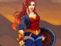 Žaidimas „Amazon Warrior Wonder Woman“ suknelė  internete