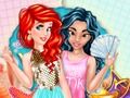Žaidimas Jasmine ir Ariel drabužių spintos keitimas  internete