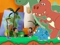 Žaidimas Servetėlių nuotykiai! Dinozaurų reksų šeima  internete