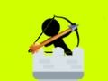 Žaidimas Archer Stickman pilis  internete