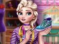 Žaidimas Frozen Princess sportbačių dizainas  internete