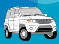 Žaidimas Rusijos automobilių spalvinimo knygelė  internete