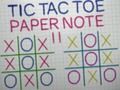Žaidimas „Tic Tac Toe“ popieriaus pastaba II  internete