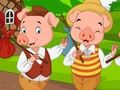 Žaidimas Kiaulių šeimos Jigsaw  internete