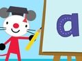 Žaidimas Arty pelė mokytis ABC internete