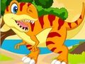 Žaidimas Dino dėlionė  internete