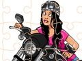 Žaidimas „Crazy Bikers“ dėlionė  internete