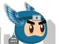 Žaidimas „Flappy Superhero Dunk“  internete