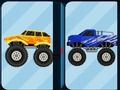 Žaidimas Nepaprasta „Monster Trucks“ atmintis  internete