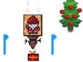 Žaidimas „Pixel Santa Run“  internete