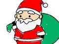 Žaidimas Atgal į mokyklą: Kalėdų senelio dažymas  internete