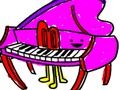 Žaidimas Atgal į mokyklą: Muzikos instrumentų spalvinimo knygelė  internete