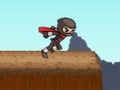 Žaidimas „Ninja Run“ dvigubas šuolis  internete