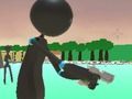 Žaidimas „Stickman“ ginkluotas žudikas 3D internete