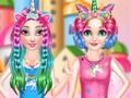 Žaidimas Princesės „Rainbow Unicorn“ plaukų salonas internete Žaidimas Princesės „Rainbow Unicorn“ plaukų salonas internete