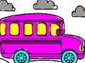 Žaidimas Mokyklinio autobuso spalvinimo knyga  internete