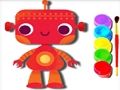 Žaidimas Grįžti į mokyklą: robotų dažymo knyga internete Žaidimas Grįžti į mokyklą: robotų dažymo knyga internete