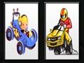 Žaidimas Lenktyninių automobilių atmintis  internete