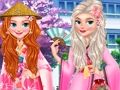Žaidimas Princesių mergaičių kelionė į Japoniją  internete
