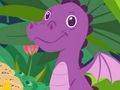 Žaidimas Mielas dinozaurų dažymas  internete