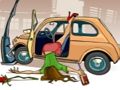 Žaidimas Avarijos automobilio dėlionė  internete