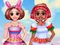 Žaidimas „BFF Foodie Cosplay“  internete