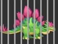Žaidimas Dinozaurų blokada  internete