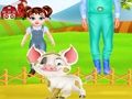 Žaidimas „Baby Taylor Farm Tour“ rūpestingi gyvūnai  internete
