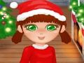 Žaidimas Kalėdų mergaičių dressup  internete