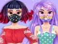 Žaidimas „Kawaii“ odos įprastos kaukės makiažas  internete