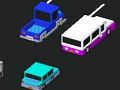 Žaidimas Kubinių automobilių greitkelis  internete