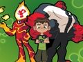 Žaidimas Ben 10 rungtynių 3 dėlionė  internete