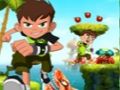 Žaidimas Ben 10 super bėga greitai  internete
