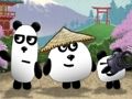 Žaidimas 3 pandos Japonijoje HTML5  internete