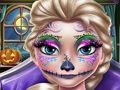 Žaidimas Elsa Scary Halloween makiažas  internete