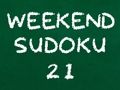 Žaidimas Savaitgalis Sudoku 21  internete
