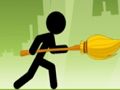 Žaidimas „Stickman“ kova  internete
