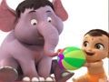 Žaidimas Galinga maža Bheem dėlionė  internete