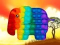 Žaidimas Laukiniai gyvūnai „Pop It Jigsaw“  internete