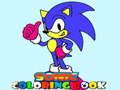 Žaidimas Sonic spalvinimo knyga  internete