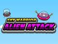 Žaidimas „Sky Warrior“ ateivių išpuoliai  internete